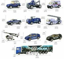 Car Toy Vehicles Model Car Carrier Truck With Ejection Function 11pcs/set Best G