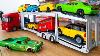 Car Transporter With Small Cars Metal From Video