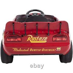 Cars Lightning McQueen Battery-Powered Vehicle with Sound Effects, Ages 3+
