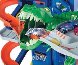 City Toy Car Ultimate Garage 3FT, 100+ Vehicle Storage & Thrilling Racetrack