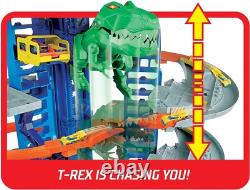 City Toy Car Ultimate Garage 3FT, 100+ Vehicle Storage & Thrilling Racetrack