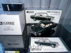 Classic 1/18 Ford Cortina Gt Goodwood Green Limited Ed Of 750 #18750