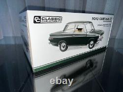 Classic 1/18 Ford Cortina Gt Goodwood Green Limited Ed Of 750 #18750
