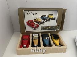 Classic Car Collection 4 Die Cast Vehicle Set CS-YK 51011 (box#A Withowners Notes)