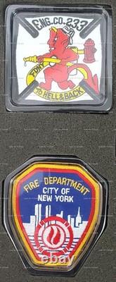 Code 3 Battalion 44 FDNY Engine Co. 233 Vehicles 1/64 Scale 1999 Limited Edition