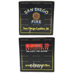 Code 3 Preserve the Honor San Diego Fire Department Pierce Rear Mount Ladder 28