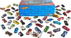 Collectible 50-Pack Toy Cars & Trucks 164 Scale Metal Vehicles, Styles Vary