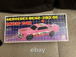 Colmar Taiwan 19 MERCEDES-BENZ 280 CE MUSICAL MYSTERY ACTION CAR NIB Sealed