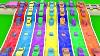 Colours Learning Colors For Children With Super Sports Cars Coloring Slides Tracks