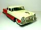 Daiya Japan 1955 Packard Two Tone Red & White Friction Toy Car 9
