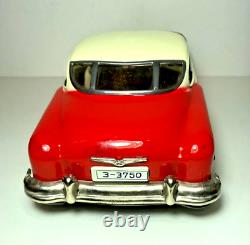DAIYA Japan 1955 Packard Two Tone Red & White Friction Toy Car 9