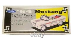 Diecast'64 Ford Mustang Pedal Vehicle Official Pace Car 13 Excellent Con Boxed