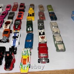 Diecast Car Lot of Over 200 Vehicles Mixed Brands 1970s-2000s