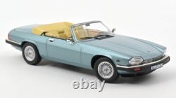 Diecast Vehicle 118 Scale Norev Jaguar XJ-S Convertible Blue