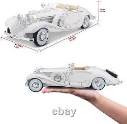 Diecast Vehicle White Car 118 Scale 1936 M-B 500 K Type Specialroadster For Kid