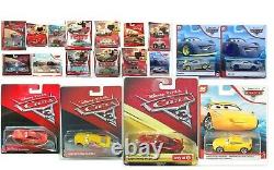 Disney Cars 1/55 Scale Rust-eze Racing Set Of 21 Different Cars & Vehicles