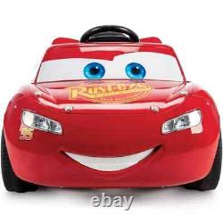 Disney Cars Lightning McQueen Battery-Powered Vehicle with Sound Effects, Ages 3+