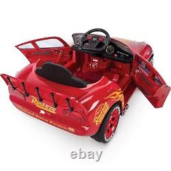 Disney Cars Lightning McQueen Battery-Powered Vehicle with Sound Effects, Ages 3+