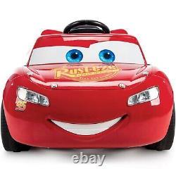 Disney Cars Lightning McQueen Battery-Powered Vehicle with Sound Effects, Ages 3+