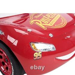 Disney Cars Lightning McQueen Battery-Powered Vehicle with Sound Effects, Ages 3+