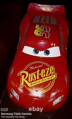 Disney Cars Lightning McQueen Large Toy Vehicle (2016) -READ