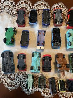 Disney Pixar CARS Mixed Lot of 28 Vehicles Metal & Plastic and wood Various Size