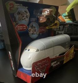 Disney Pixar Cars 2 Action Agents Spy Train Vehicle Playset with Launcher & Mater