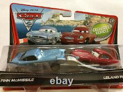 Disney Pixar Cars 2-pack Finn McMissile & Leland Turbo