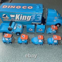 Disney Pixar Cars Diecast Dinoco Pit Crew Chief Pitties Hauler 155 Scale Mattel