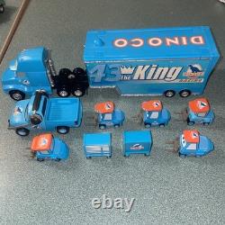 Disney Pixar Cars Diecast Dinoco Pit Crew Chief Pitties Hauler 155 Scale Mattel