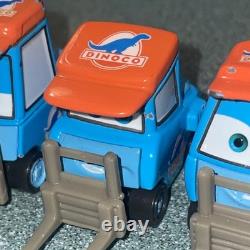 Disney Pixar Cars Diecast Dinoco Pit Crew Chief Pitties Hauler 155 Scale Mattel