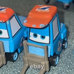 Disney Pixar Cars Diecast Dinoco Pit Crew Chief Pitties Hauler 155 Scale Mattel