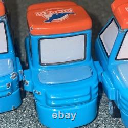 Disney Pixar Cars Diecast Dinoco Pit Crew Chief Pitties Hauler 155 Scale Mattel