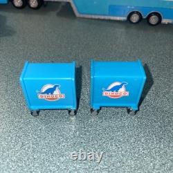 Disney Pixar Cars Diecast Dinoco Pit Crew Chief Pitties Hauler 155 Scale Mattel