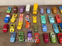 Disney Pixar Cars Diecast Lot of 48 Mattel Vehicles Lightning McQueen Mater +