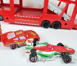 Disney Pixar Cars Lot 5 Mack Transporter Lightning McQueen Mater El Materdor