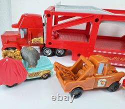 Disney Pixar Cars Lot 5 Mack Transporter Lightning McQueen Mater El Materdor