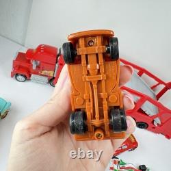 Disney Pixar Cars Lot 5 Mack Transporter Lightning McQueen Mater El Materdor