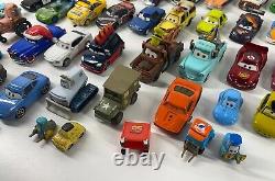 Disney Pixar Cars Lot of Over 60 Diecast Vehicles No Duplicates Movie and Parks