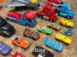 Disney Pixar Cars & Planes PLASTIC Toy Vehicles Group Lot Set of 25
