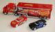 Disney Pixar Cars Super Liner Trailer Mack Hauler 2 Vehicles Jada Toy 98627 Rare