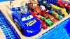 Disney Pixar Cars Toys Review Lightning Mcqueen Finn Mcmissile Mack Doc Hudson Cruz Ramirez