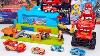 Disney Pixar Cars Unboxing Review Lightning Mcqueen Mattel Disney Pixar Cars Glow Racers Playset