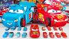 Disney Pixar Cars Unboxing Review Lightning Mcqueen Tow Mater Doc Hudson Sally Carrera Cruz