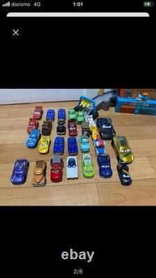 Disney Pixar Cars red car Tomica figure toy lot Toy Takara Tomy vehicle Disney Pixar Cars red car Tomica figure toy lot Toy Takara Tomy vehicle