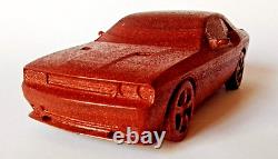 Dodge Challenger SRT8 117 Wood Scale Model Car Vehicle Replica Toy Simulation