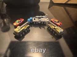 Driven By Battat Ultra Rare Gold2 Crane, Plane Car Lot Rubber tires? Chases