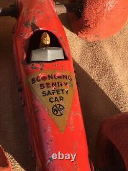 Early MARX Boinging Benny Safety Car antique vintage toy car