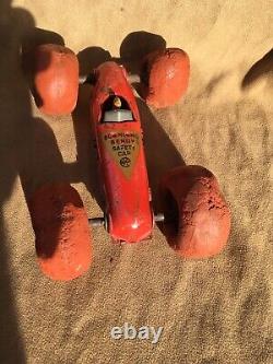 Early MARX Boinging Benny Safety Car antique vintage toy car