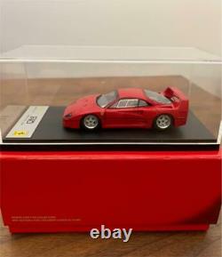 Eidron Mini Model Car 1/43 Scale Ferrari F40 PROTOTYPE 1987 Red Toy Vehicle